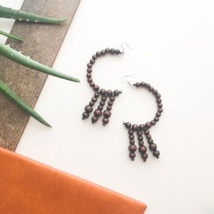 Jordan Wood Earrings